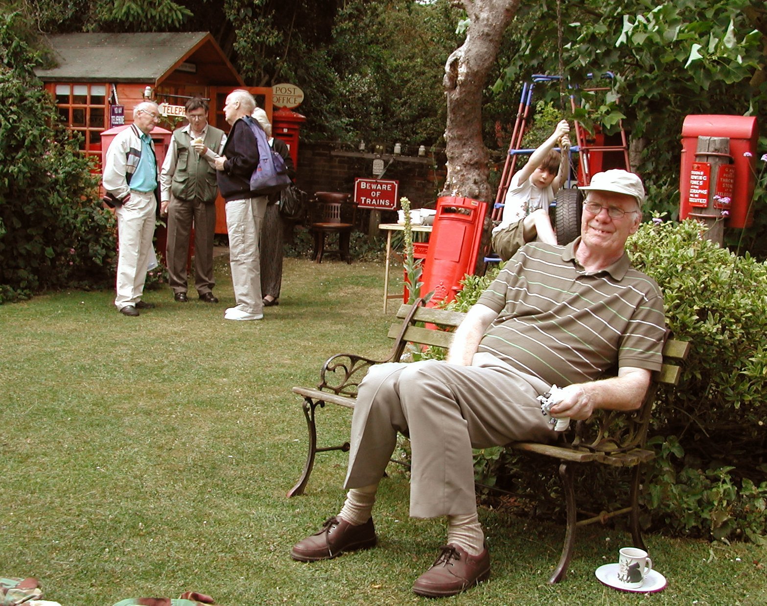 Visitors enjoy the Museum facilities